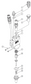 Plunger assy, 524 valve, long