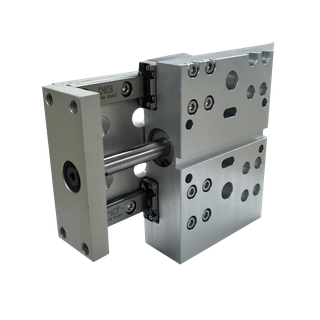 Air Cylinder Assy with Linear bearings tri valve NC (OPERATOR SIDE)