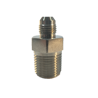 Connector 3/8 JIC x 1/2 NPT SS