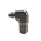 Elbow; 3/8 JIC x 1/2 NPT; 90; stainless steel