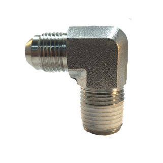 Elbow; 90  1/2 JIC X 1/2 NPT SS