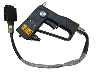 A4 Hand Gun, Bottom Feed, Jetting, Ni120, Rectangular Connector