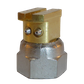 H200 nozzle; 90&deg;; 2 exits; &Oslash;0.50mm; 10&deg; SHCS (hex socket)