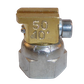 H200 nozzle; 90&deg;; 2 exits; &Oslash;0.50mm; 10&deg; SHCS (hex socket)