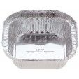 7313 SMALL SQUARE DEEP FOIL TRAY (100/1000)