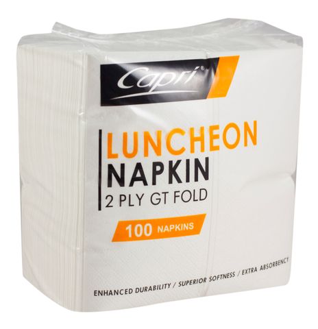2PLY GT LUNCH NAPKIN WHT(NL0121/N2LWGT) (100/2000)