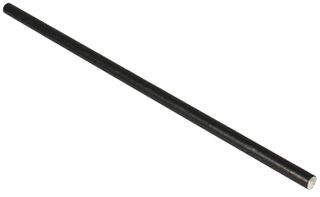 STRAWS PAPER BLACK (AUSP25BLA/EC-DS0470) (250/2500)