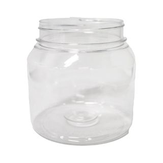 1LT ROUND PLASTIC JAR CLR (J1P)