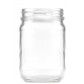 250ML SCR RND GLASS JAR CLR (H15131)