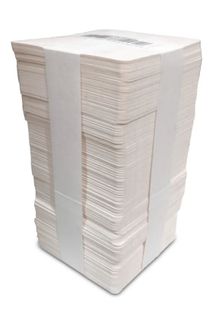 COASTERS DRINK PLAIN WHITE SQUARE (250/2500)