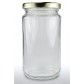 375ML TWIST CLR GLASS JAR 63MM (JA375C24)