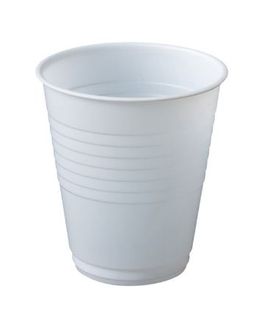 T-6AP CUP WHITE PLASTIC (50/1000) PP06