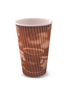 16OZ RIPPLE CUP BROWN CLASSIC(R292S0020)(20/500)