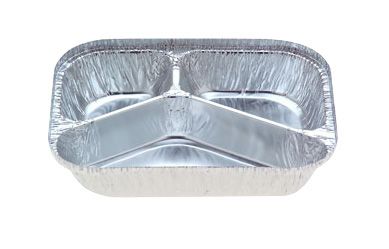 RECT LID WHITE SUIT MRE503/505 FOIL TRAY