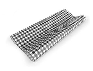 1/2 CUT LUNCHWRAP - CHECKERED BLACK