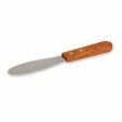 BUTTER SPREADER S/S,35X105MM WOOD HANDLE