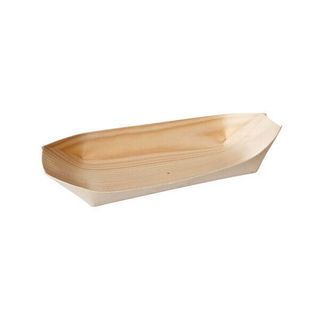 OVAL BOAT BIO WOOD, 170x85MM (50) (PB7)