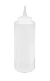 SAUCE BOTTLE - SQUEEZE CLEAR 340ML