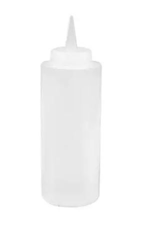 SAUCE BOTTLE - SQUEEZE CLEAR 340ML
