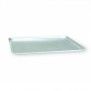 BAKING SHEET-ALUM,368X267X20MM  FLAT EDG