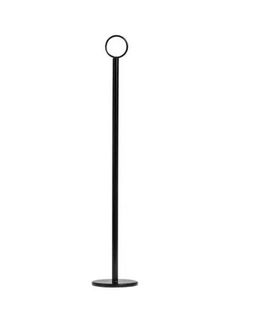 TABLE NUMBER STAND-RING CLIP 380mm BLACK