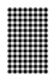 1/4 CUT LUNCHWRAP - CHECKERED BLACK