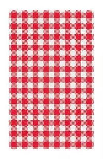 1/4 CUT LUNCHWRAP - CHECKERED RED