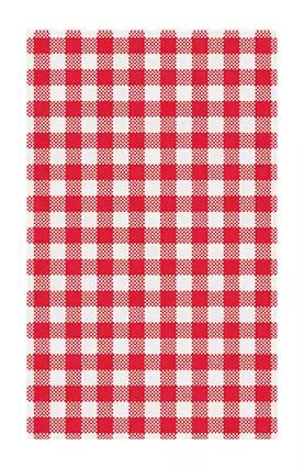 1/4 CUT LUNCHWRAP - CHECKERED RED