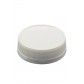 LID 63MM WHITE POLY TAMPER SCREW (6404)
