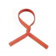 100MM PAPER TWISTIES RED