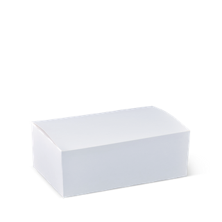 MED SNACK BOX PLAIN WHITE (K213S0001)(500CTN)