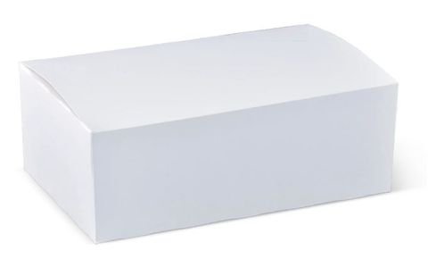 LGE SNACK BOX PLAIN WHITE (K537S0001)(400CTN)