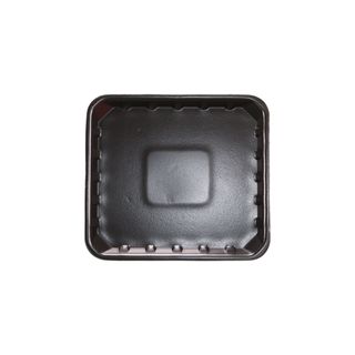 8x7  BLACK SHALLOW FOAM TRAYS