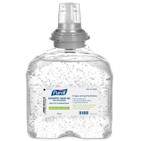 TFX PURELL ANTISEPTIC HAND GEL 1.2LT