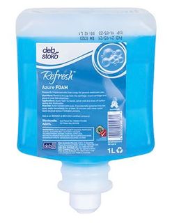 DEB AZURE FOAM WASH 1LT