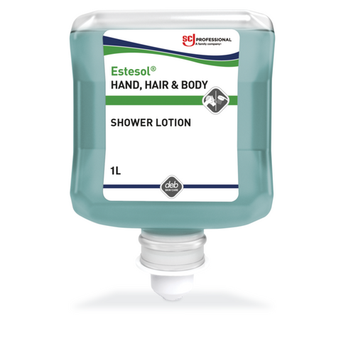 DEB/ESTESOL HAIR & BODY WASH 1LT
