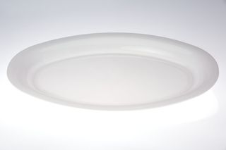 PLATTER 20'' OVAL LARGE BASE (APSP20W)