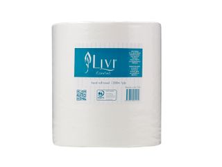 LIVI AUTO CUT ROLL TOWEL 1PLY (1204)