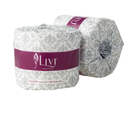 400SHT LIVI LUXURY T/TISSUE 2PLY-25003