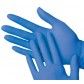 POWDERED SMALL BLUE VINYL GLOVES (C-GV0007)