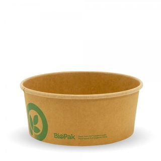 MEDIUM KRAFT PLA LINED BOWL 750ML (50/400)