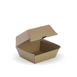 BIOBOARD BURGER BOX BROWN (50/250)