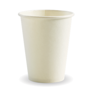 BIOHOT CUP S/WALL WHITE 12OZ (50/1000)