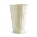 BIOHOT CUP D/WALL WHITE 16OZ (40/600)