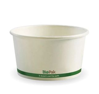 BIOBOWL PAPER WHT 12OZ  (25/500)