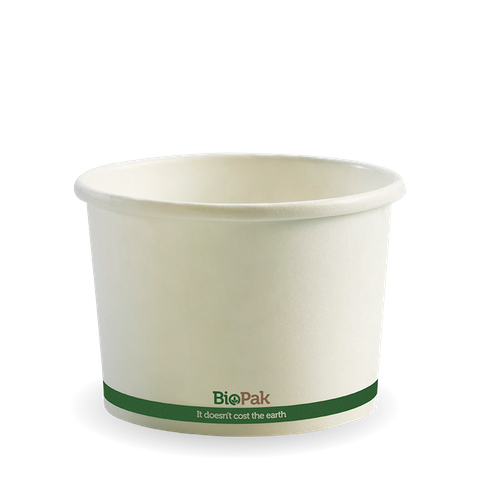 BIOBOWL PAPER WHT 16OZ  (25/500)