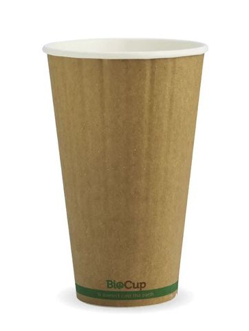 BIOHOT CUP D/WALL KRAFT 16OZ (40/600)