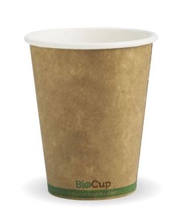 BIOHOT CUP S/WALL KRAFT 8OZ (50/1000)