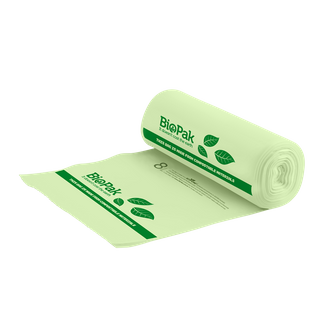 BIOPLASTIC BIN LINER BAGS 8LT (1000)