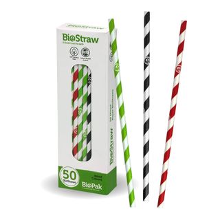 BIOSTRAW PAPER MIXED COLOURS (RTJPPBS6X19740MIXED) (250/2500)